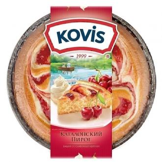 Пирог Каталонский  Ковис 400гр*6 Вишнева...