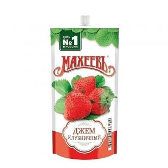 Джем Махеевъ дой-пак 300гр*16 Клубничный