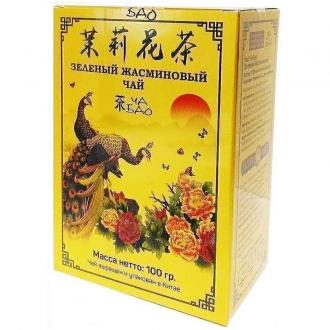 Ча Бао Зеленый чай 100гр*(12) Жасминовый