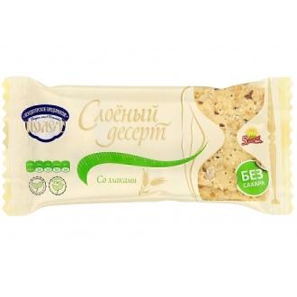 Слоёный десерт со злаками