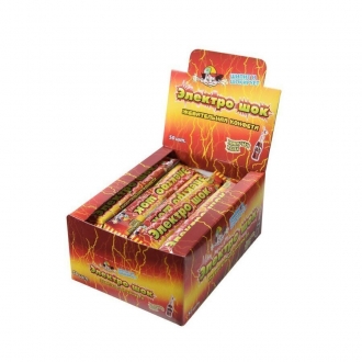 Жевательная конфета  Электрошок 20гр*50*...