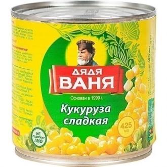 Кукуруза Дядя Ваня 425мл*12