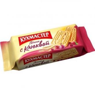 Печенье Кухмастер 170гр*24 С Клюквой