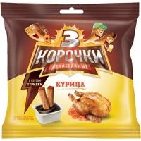 Три Корочки Ржаные+ СОУС 60г+25г*30 "Курица /соус Терияки"