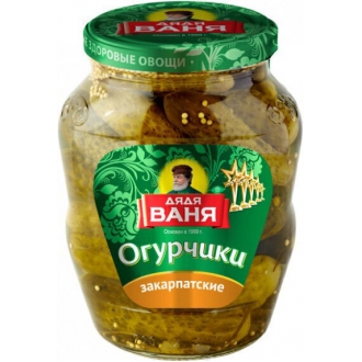 Огурцы Дядя Ваня  680 гр*8 Закарпатские