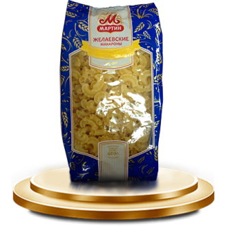 Макаронные изделия Мартин 400г*20 Гребешки