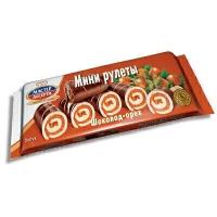 Мини-рулеты"Мастер Десерта" Шоколад-орех 175г*15