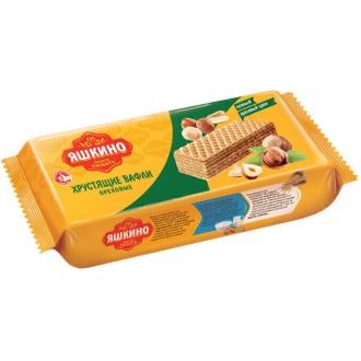 Вафли Яшкино 300г*15 Ореховые