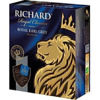 Ричард чай 100пак.*6 Royal Earl Grey