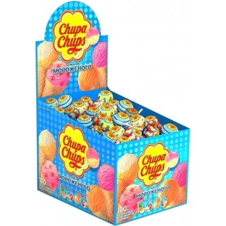 Чупа-Чупс 12гх100*(12бл) Мороженое ассорти