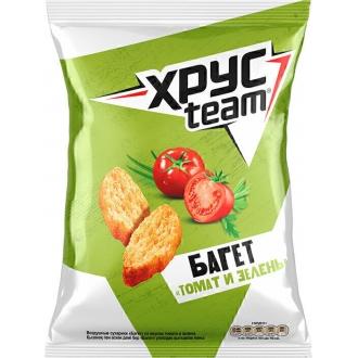 Хрустим Багет 60г*24  Томат Зелень