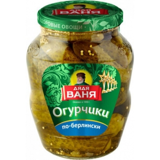 Огурцы Дядя Ваня  680 гр*8 По-Берлински