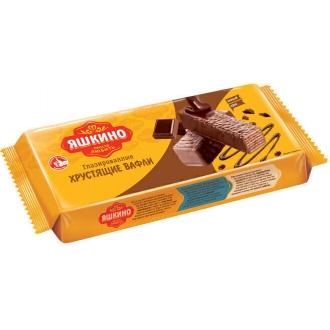 Вафли глазированные Яшкино 200г*27