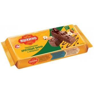 Вафли глазированные Яшкино 200г*27 с Оре...