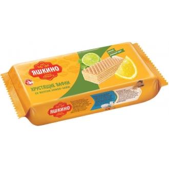 Вафли Яшкино 300г*15 Лимон-Лайм