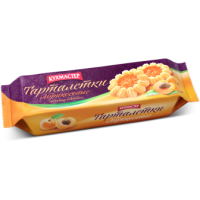 Печенье Кухмастер Тарталетки 240г*12 Абрикосовые