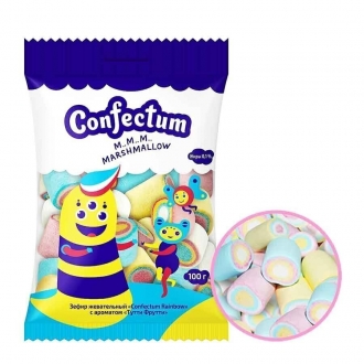 Маршмеллоу Confectum 100гр*24 Rainbow Ту...