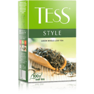 Тесс Чай 100г*14 Стайл зеленый/китайский...