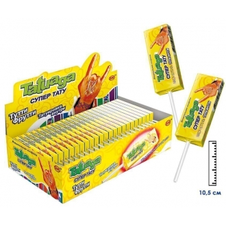 Жевательная конфета  Tatuaqa на палочке ...