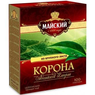 Майский чай 100 пак*2 г*(6) Корона Росси...