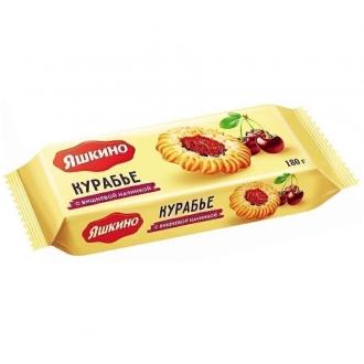 Печенье сдобное Яшкино 180г*21 Курабье
