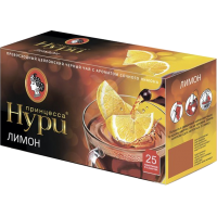 Принцесса  Нури чай 25 пак*1,5 г*(18) Яркий лимон