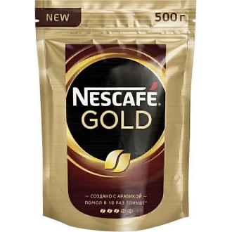 Нескафе Голд  ПАКЕТ 500 г*12