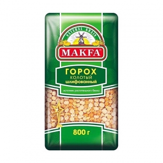 Горох колотый шлифованный 